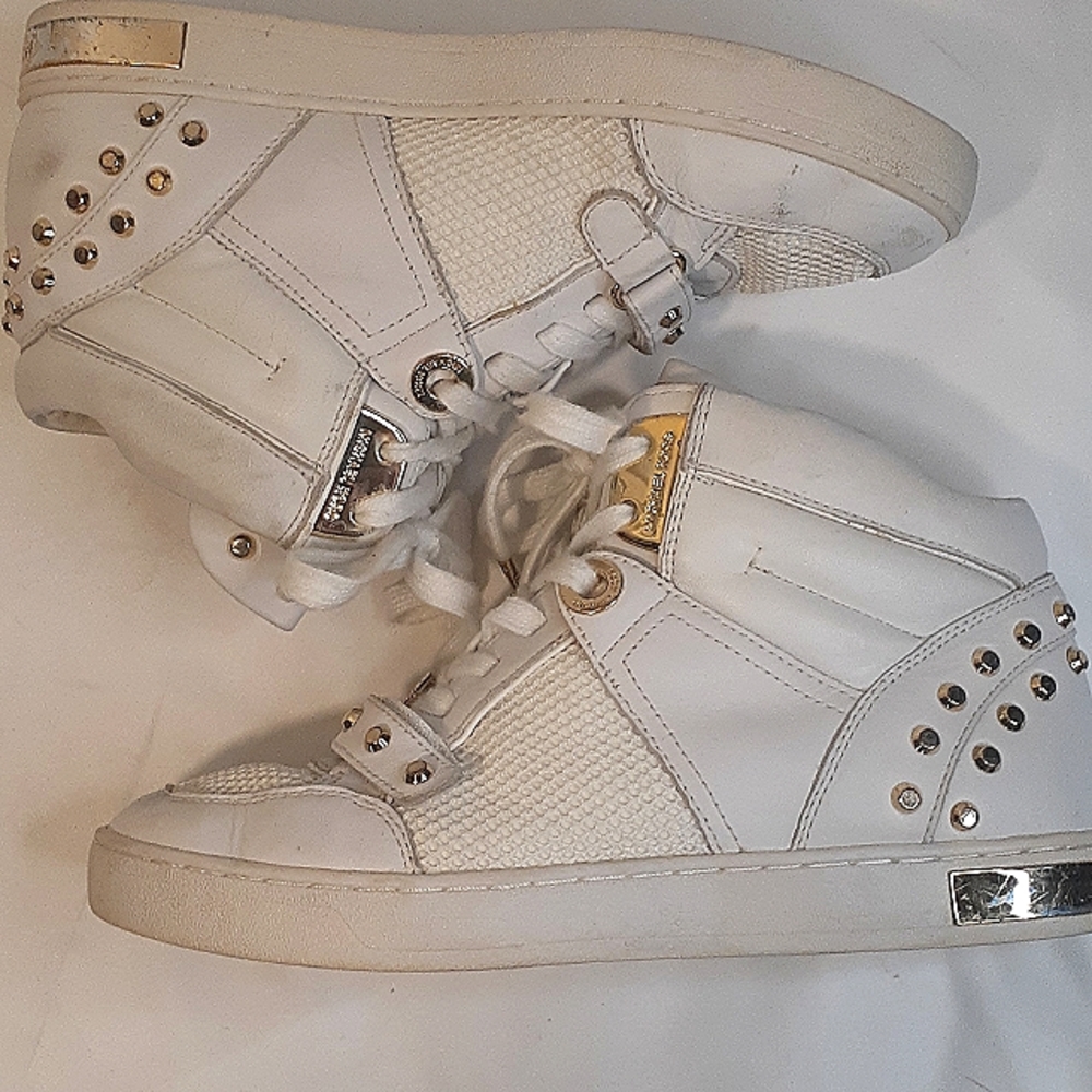 Michael Kors Women's High Top Sneakers - Picture 1 of 13